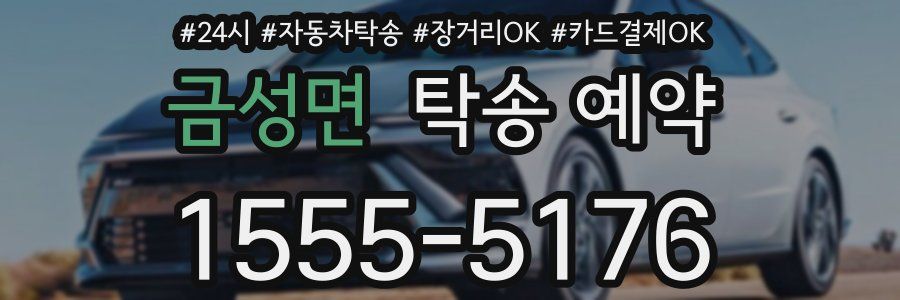 금성면 탁송 예약