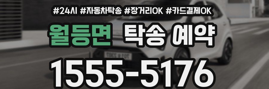 월등면 탁송 예약