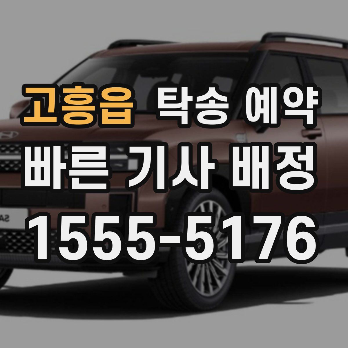 고흥읍 탁송 예약