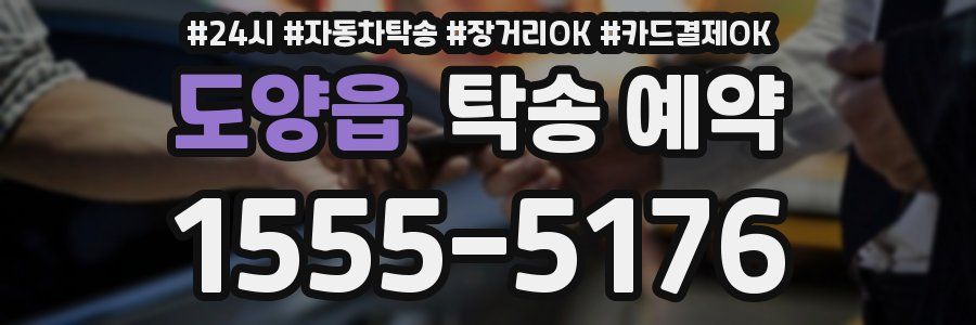 도양읍 탁송 예약