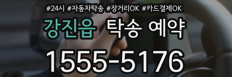 강진읍 탁송 예약