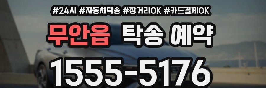 무안읍 탁송 예약