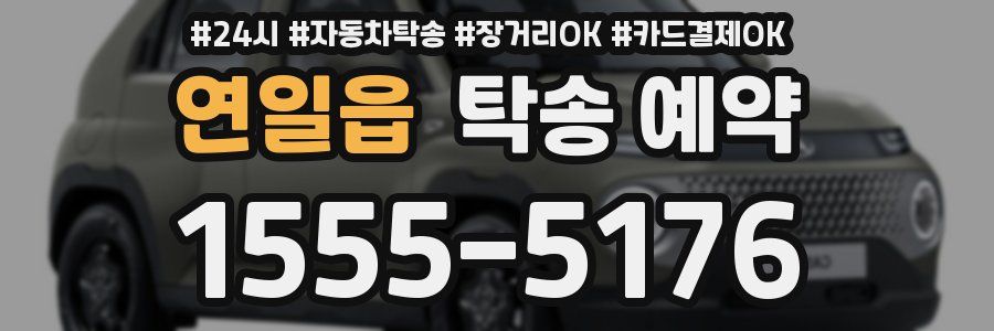 연일읍 탁송 예약