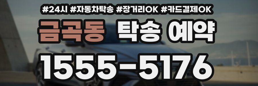 금곡동 탁송 예약
