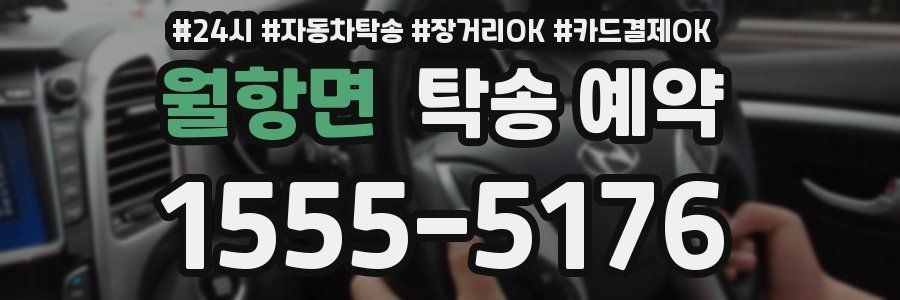 월항면 탁송 예약