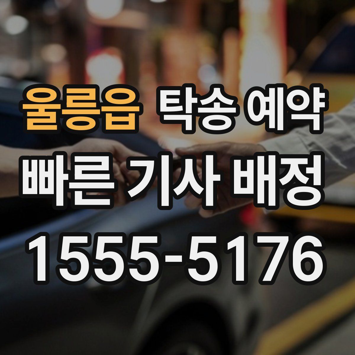 울릉읍 탁송 예약