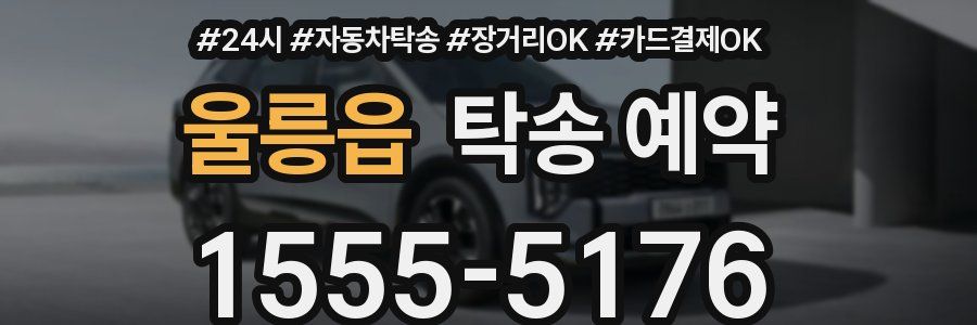 울릉읍 탁송 예약