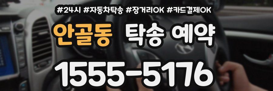 안골동 탁송 예약