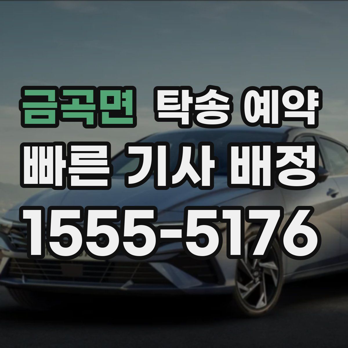 금곡면 탁송 예약