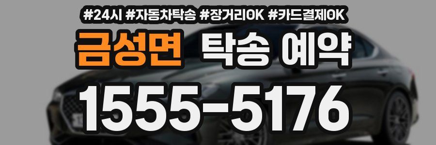금성면 탁송 예약