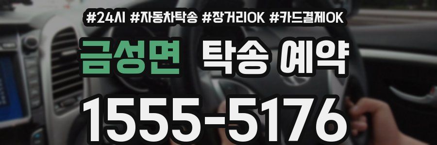 금성면 탁송 예약