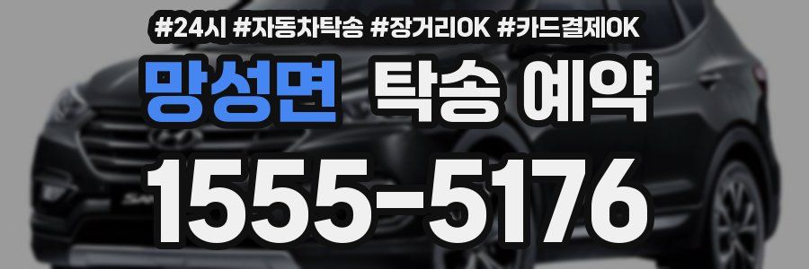망성면 탁송 예약