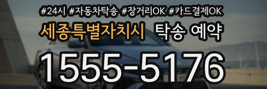 세종특별자치시 탁송 예약