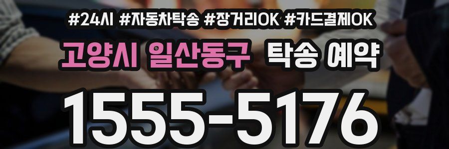 고양시 일산동구 탁송 예약