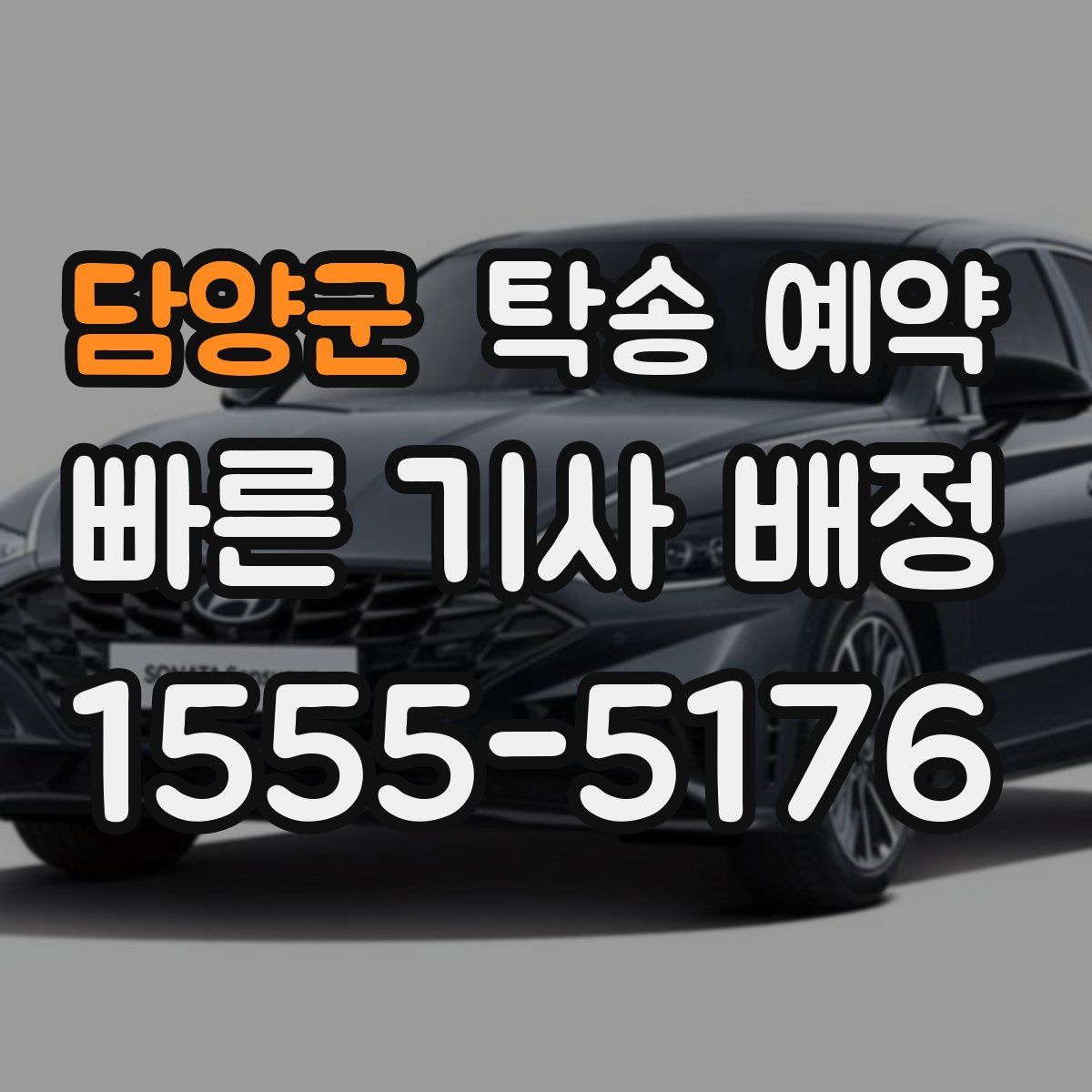 담양군 탁송 예약