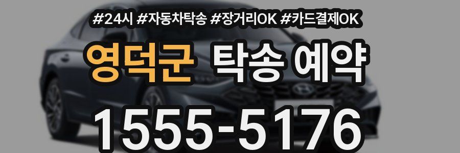 영덕군 탁송 예약