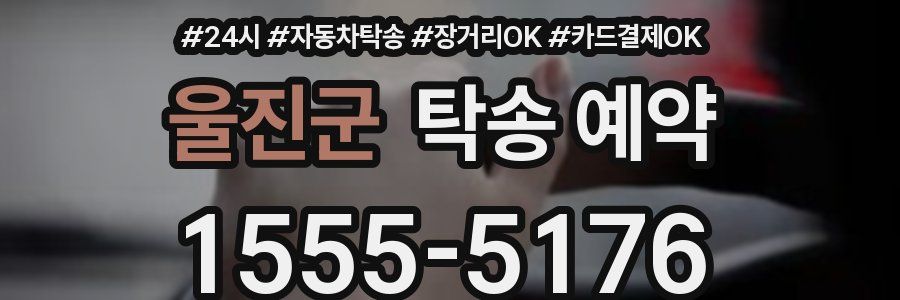 울진군 탁송 예약