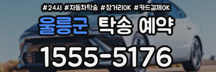 울릉군 탁송 예약