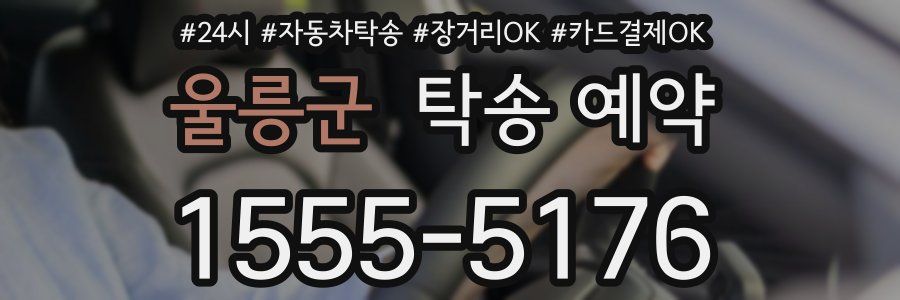 울릉군 탁송 예약