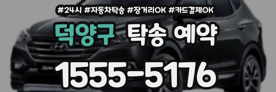 덕양구 탁송 예약