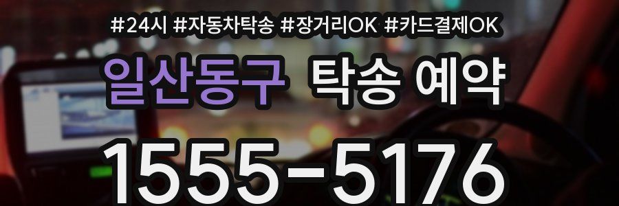 일산동구 탁송 예약