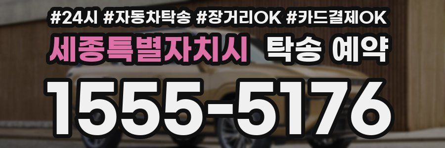 세종특별자치시 탁송 예약