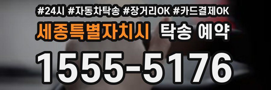 세종특별자치시 탁송 예약