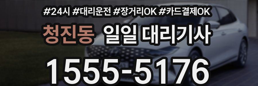 청진동 일일 대리기사