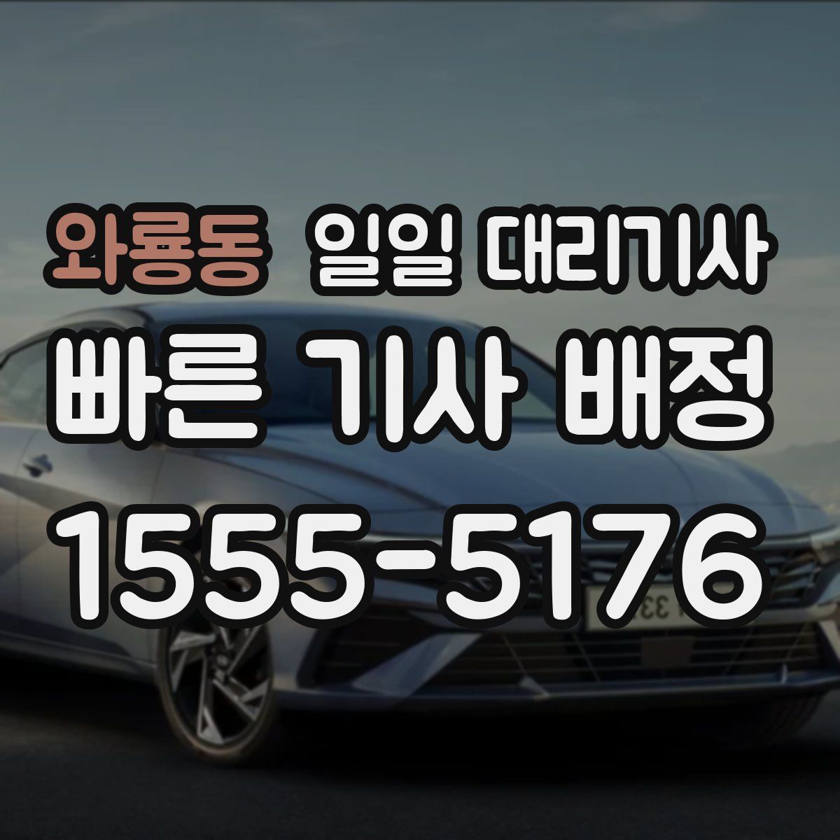 와룡동 일일 대리기사