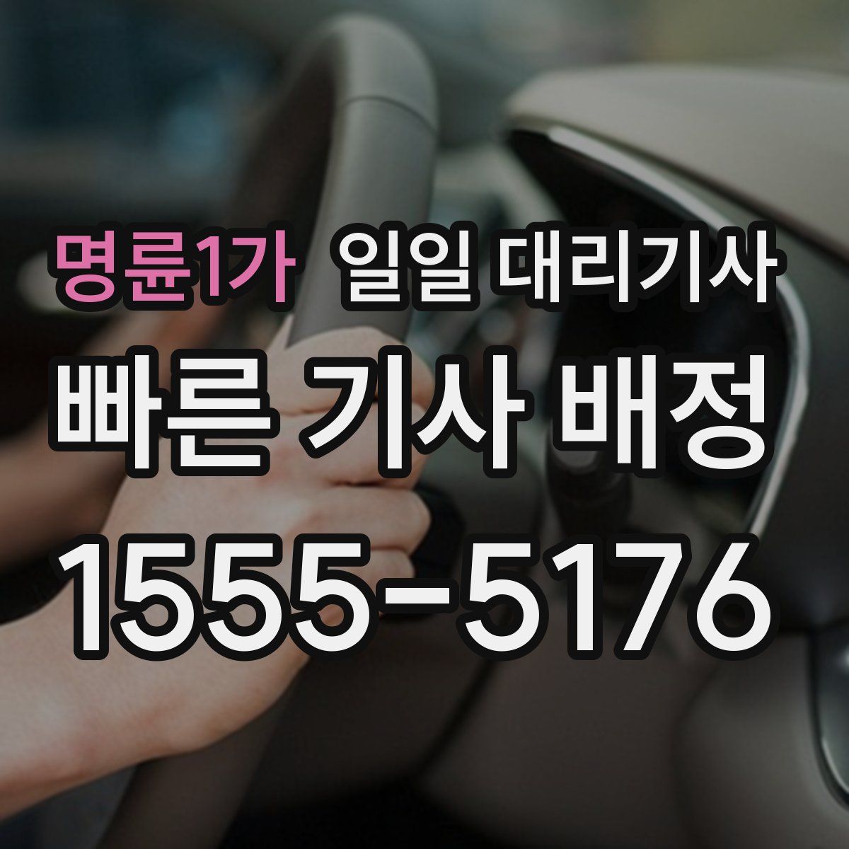 명륜1가 일일 대리기사