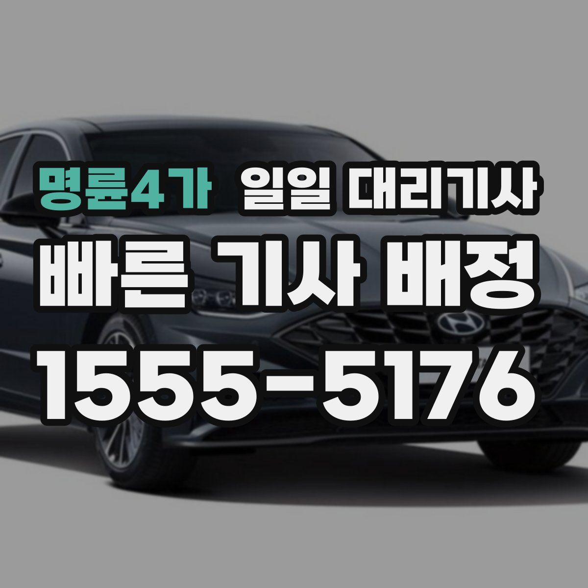명륜4가 일일 대리기사
