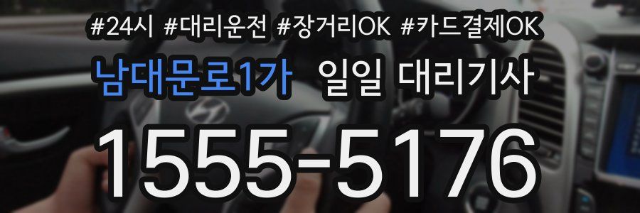 남대문로1가 일일 대리기사