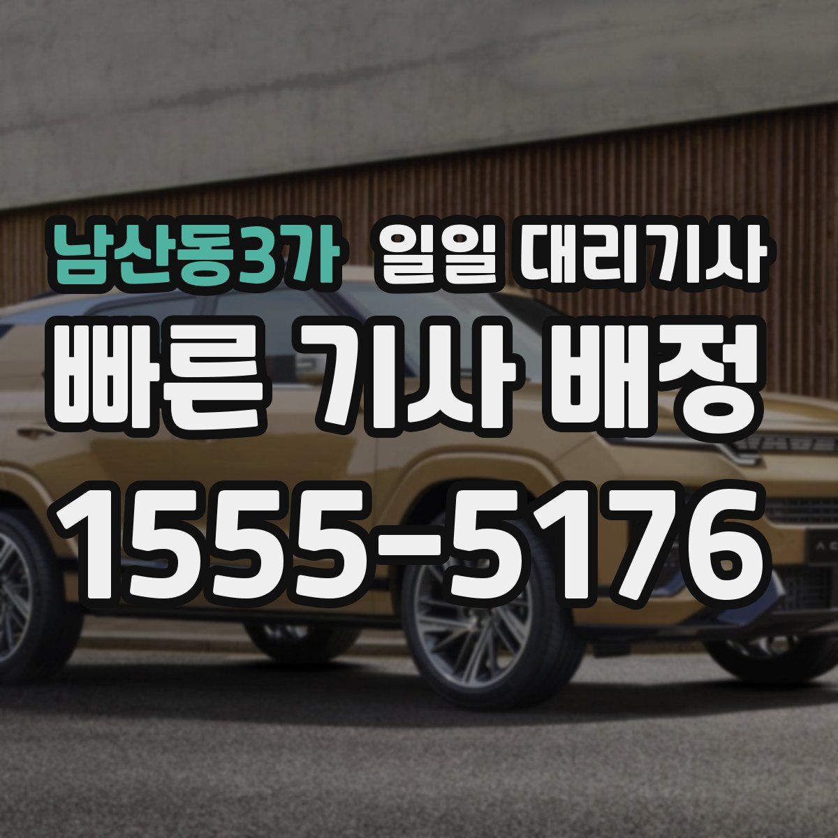 남산동3가 일일 대리기사