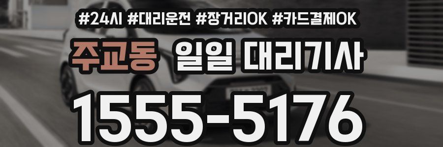 주교동 일일 대리기사