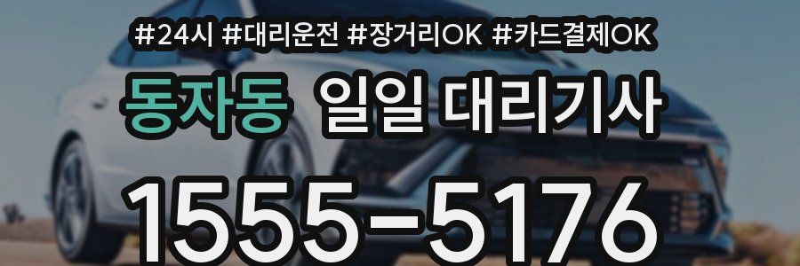 동자동 일일 대리기사