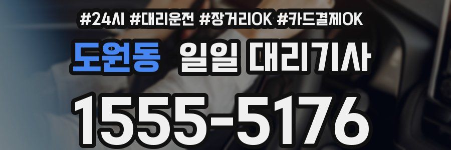 도원동 일일 대리기사