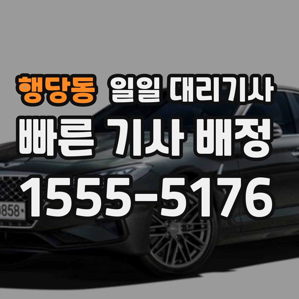 행당동 일일 대리기사