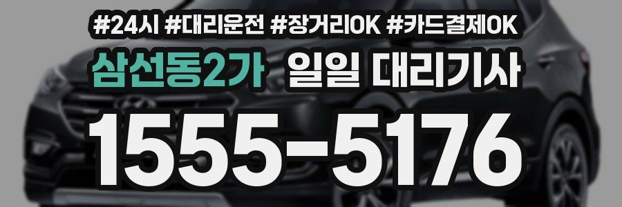 삼선동2가 일일 대리기사