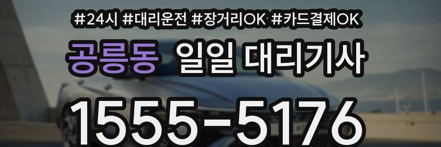공릉동 일일 대리기사