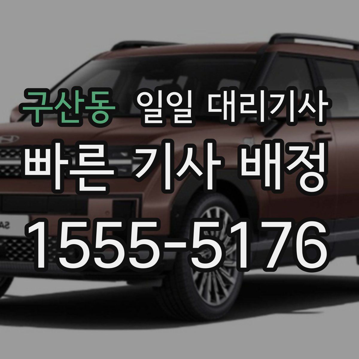 구산동 일일 대리기사