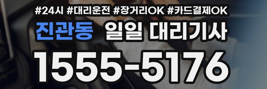 진관동 일일 대리기사