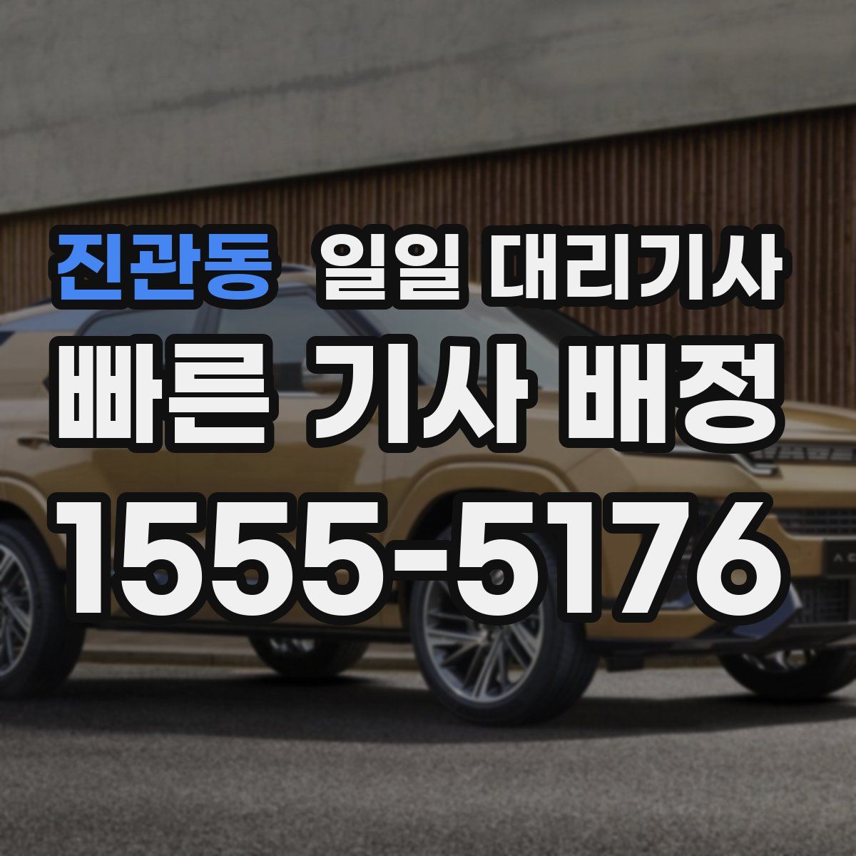 진관동 일일 대리기사