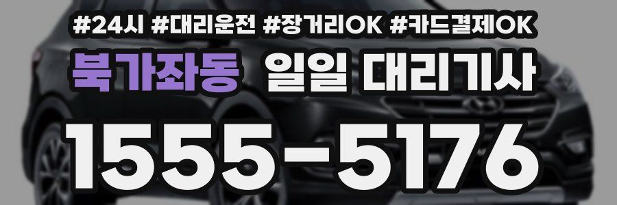 북가좌동 일일 대리기사