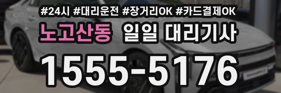 노고산동 일일 대리기사