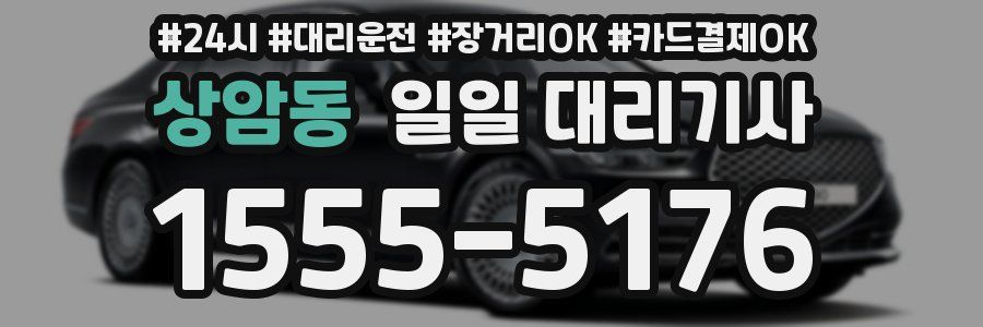 상암동 일일 대리기사