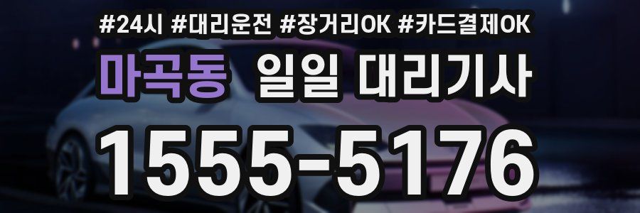마곡동 일일 대리기사