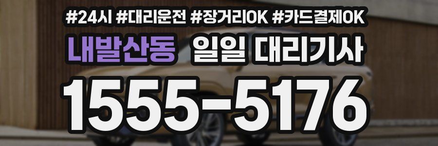 내발산동 일일 대리기사