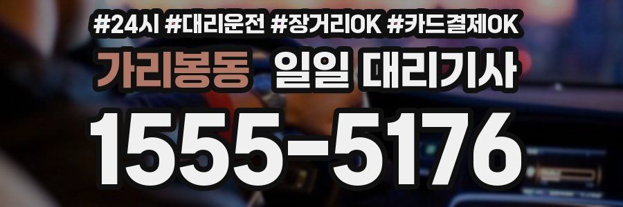 가리봉동 일일 대리기사