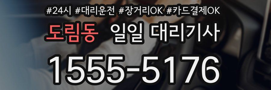 도림동 일일 대리기사