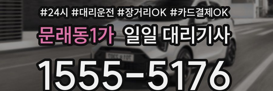 문래동1가 일일 대리기사